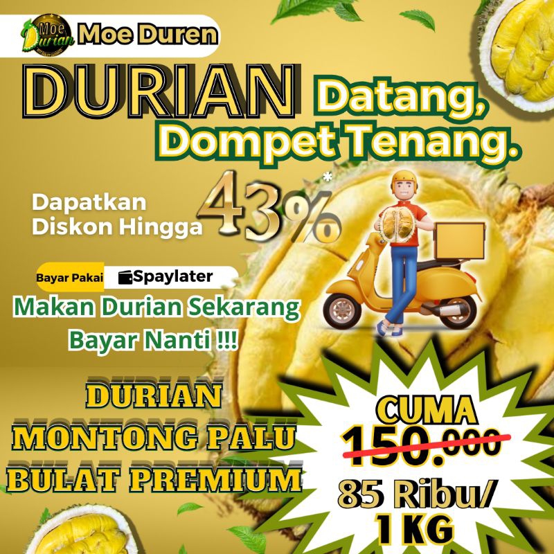 

Durian Montong Premium Kualitas Terbaik Langsung Dari Kebun Eksklusif