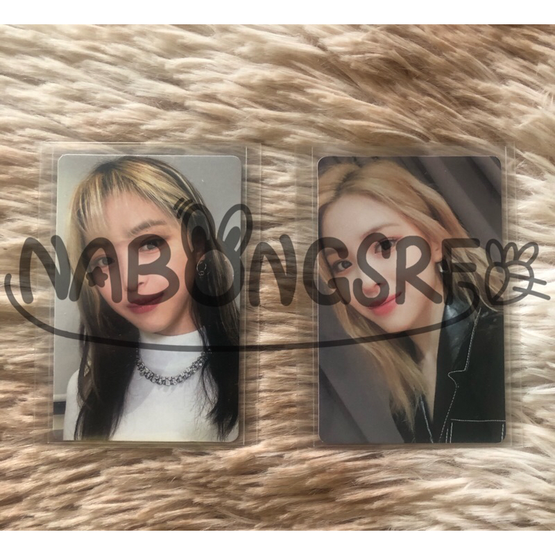 ITZY PHOTOCARD OFFICIAL - ITZY NO BAD DAYS MAY AND DECEMBER RYUJIN