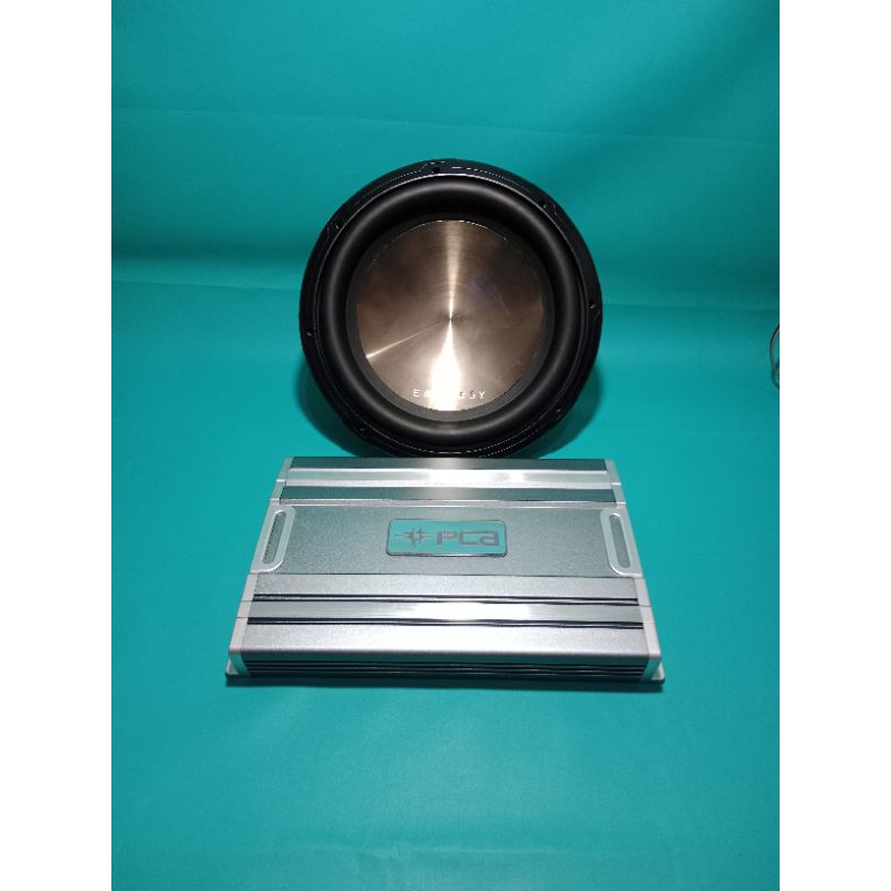 Power PCA seri MOS-4.175 4channel & Subwoofer EMBASSY seri EM-200 12"