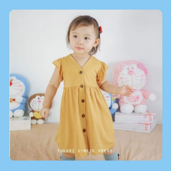 Dialogue Baby Yukari V-neck Dress