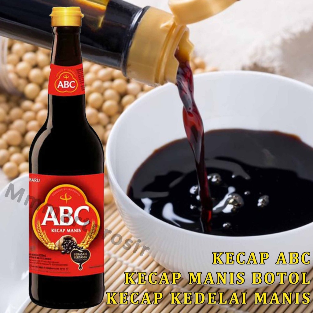 

ABC Kecap Manis / Kecap Manis Botol / Kecap Kedelai Manis / 620ml