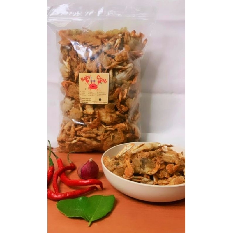 

Baby Crab Crispy 500gr / kepiting krispi