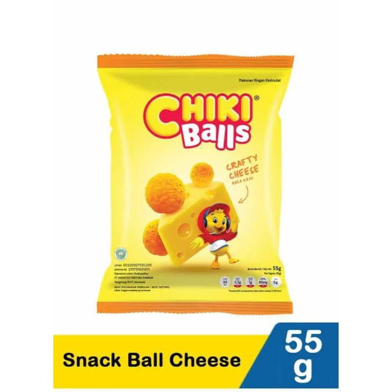 

Snack Chiki Balls Keju 55gr