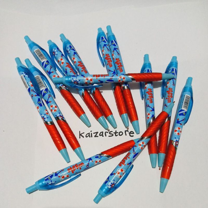 

WIGGLE Pulpen Pena Bollpoint Pen Nautical Mechanical Stationary Grosir Murah