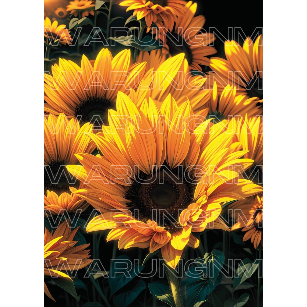 Poster Bunga Matahari