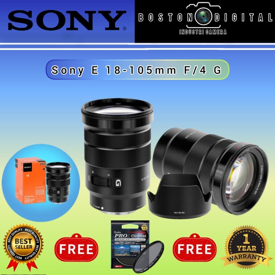 LENSA SONY E PZ 18-105MM F4 G OSS / SONY E PZ 18-105MM F4 G OSS