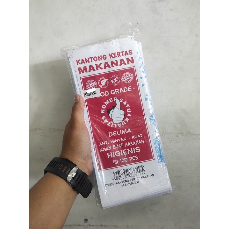 

OKEY PAPERBAG MOTIF/KANTONG KERTAS MAKANAN/KERTAS MAKANAN