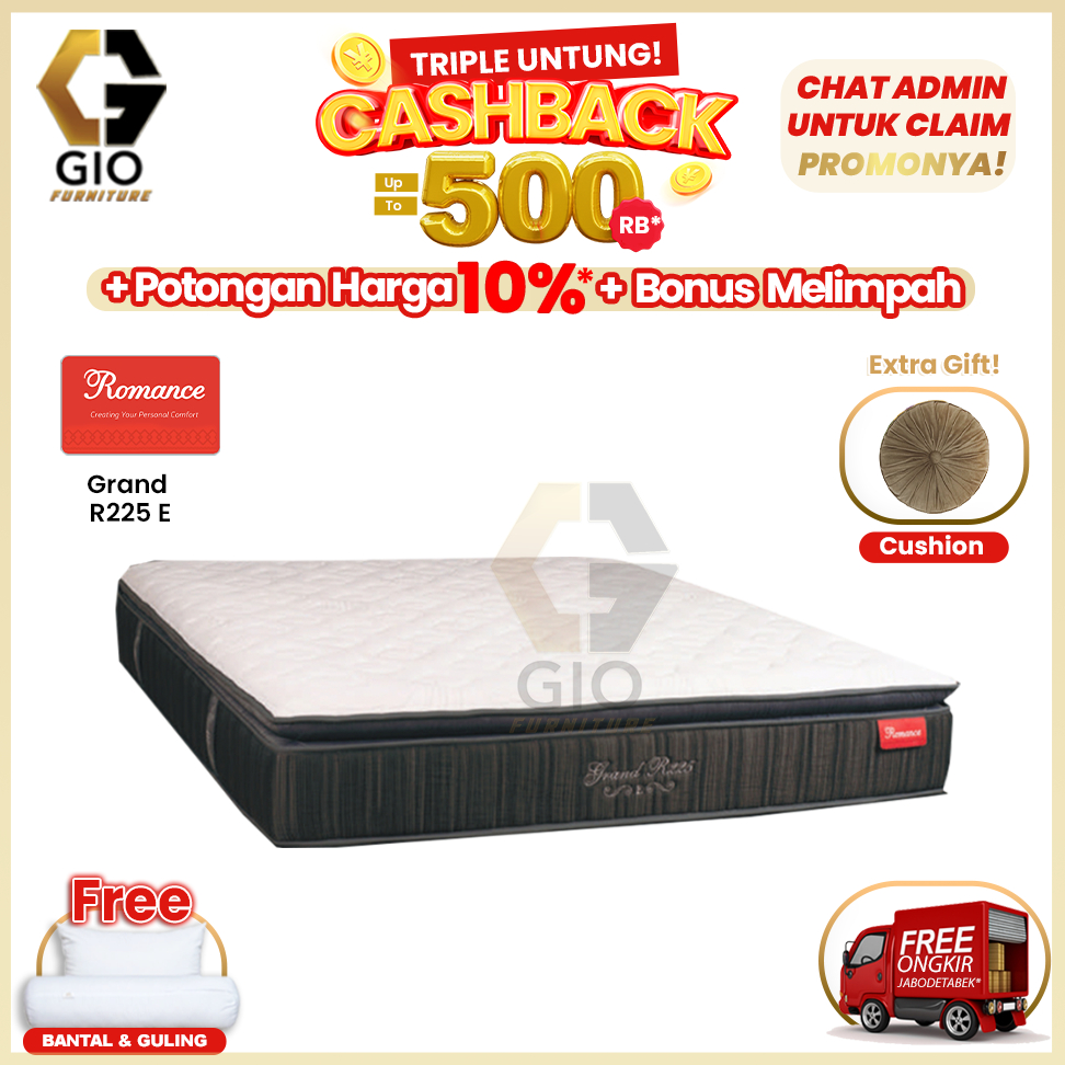 Romance Grand R225 E / Romance Springbed Grand R225 E (Hanya Kasur)