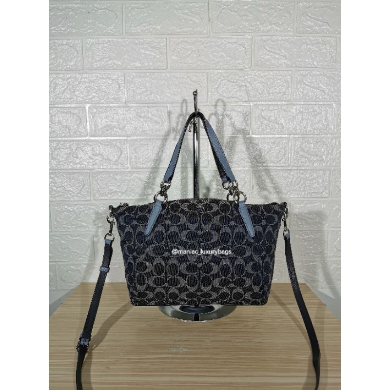 Satchelbag COACH*Small Kelsey Satchel in Signature Denim