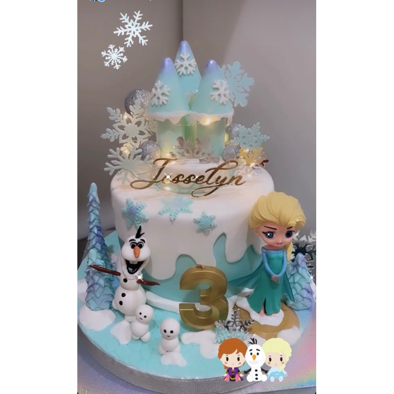 

Frozen bday cake