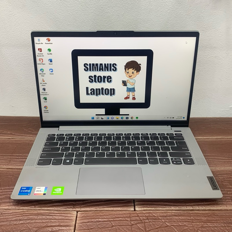 Laptop Lenovo Ideapad 5 Intel core i5-1135G7 RAM 8GB 512GB Nvidia MX450