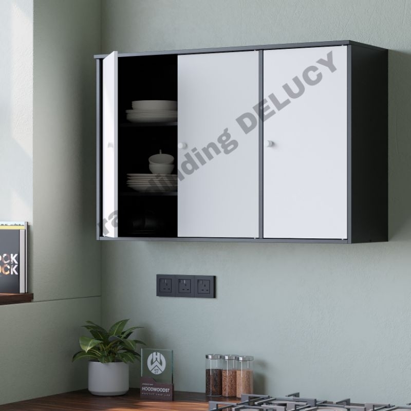 Kitchen Set Atas 3 Pintu Kitchen Set Minimalis Rak Dapur Serbaguna Tempel Dinding Gantung Multifungs