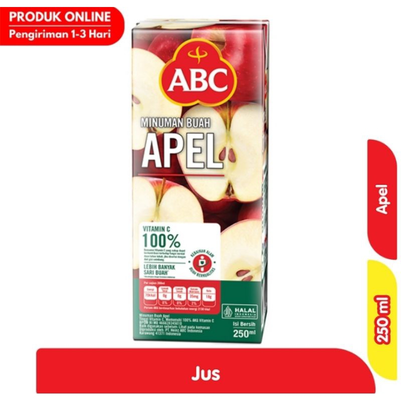 

ABC Jus Apel 250ml