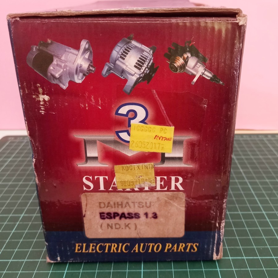 Dinamo Starter daihatsu Espass 1.3 W3M
