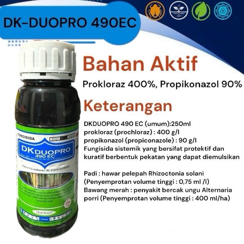 DK Duopro 490EC 250ml Fungisida