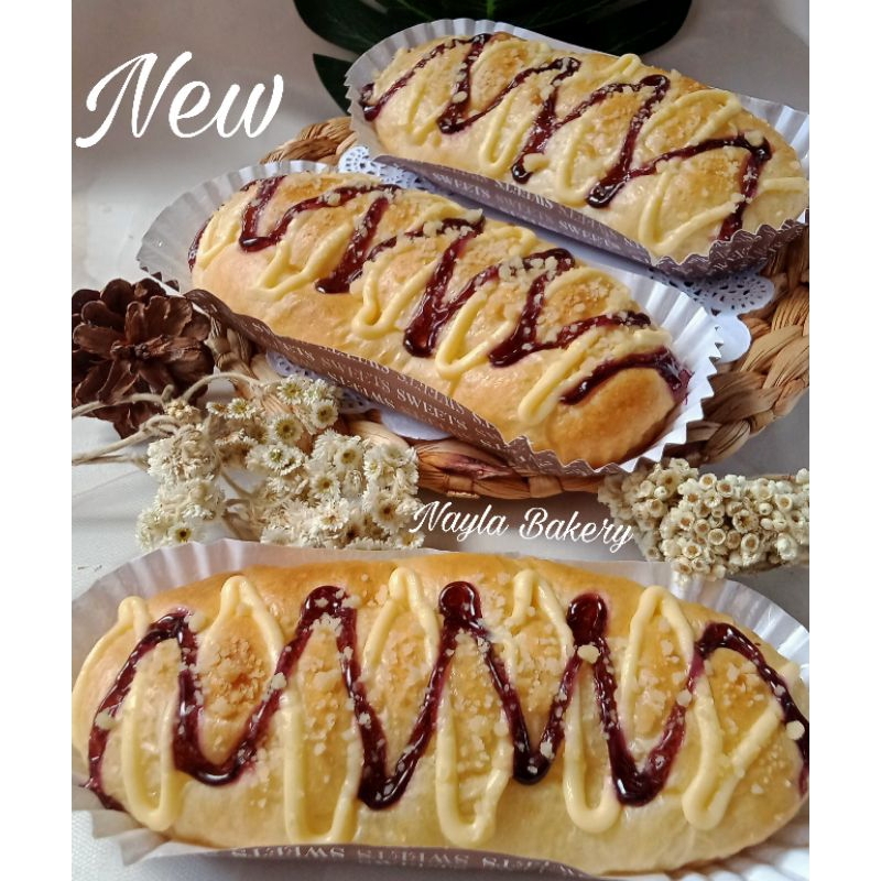 

Roti Blueberry crumble/roti manis/Blueberry vanilla crumble