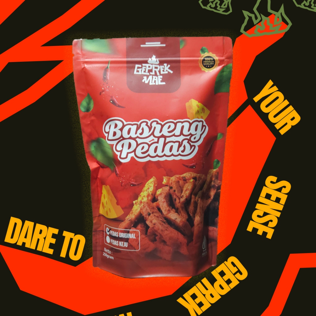 

Basreng pedas original 250 gram