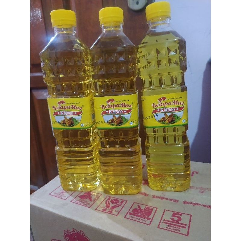 minyak goreng kelapa mas botol 750ml