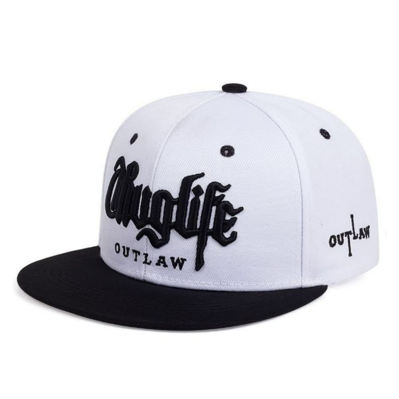 Topi snapback  Pria bordir Topi hop Hop caps Topi tracker distro Trend pria wanita