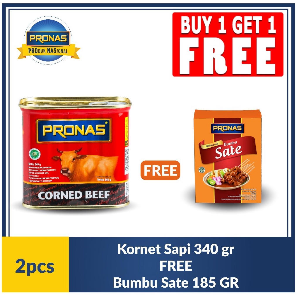 

Promo Hari Ini CO PRONAS Kornet Sapi Regular 34 gr Free Bumbu Sate 185 gr buruan