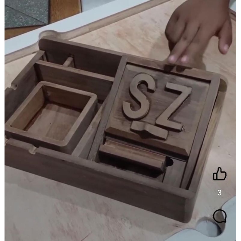 Kotak Kayu Ajaib Paket Komplit