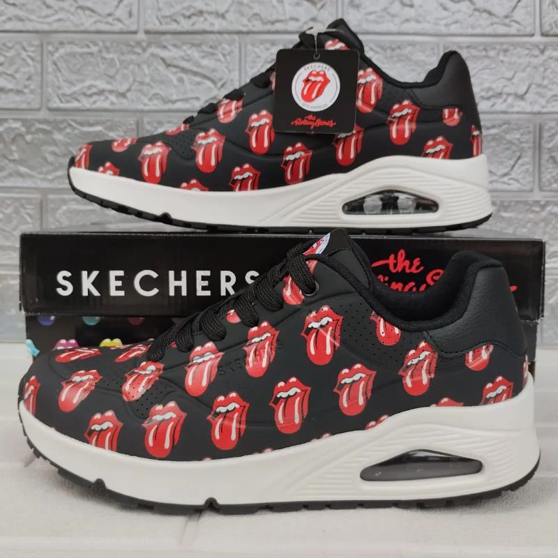 Sepatu Skechers X The Rolling Stone Uno Say It Loud Cowok Sale