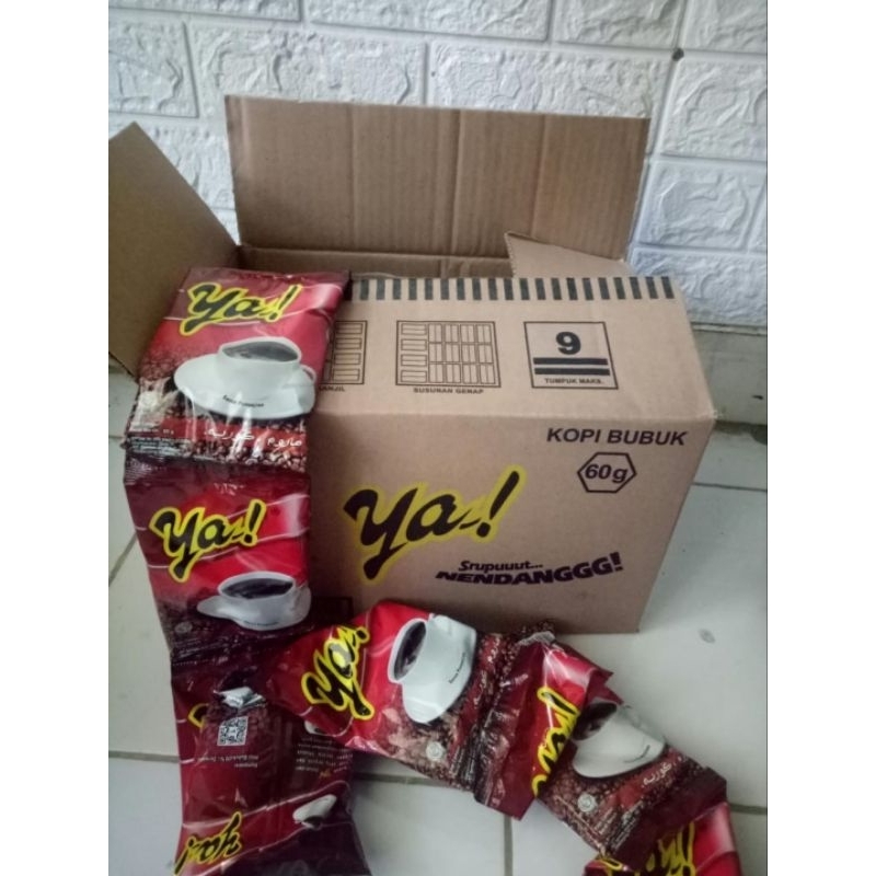 

Kopi bubuk Ya 1 renteng isi 10 pcs