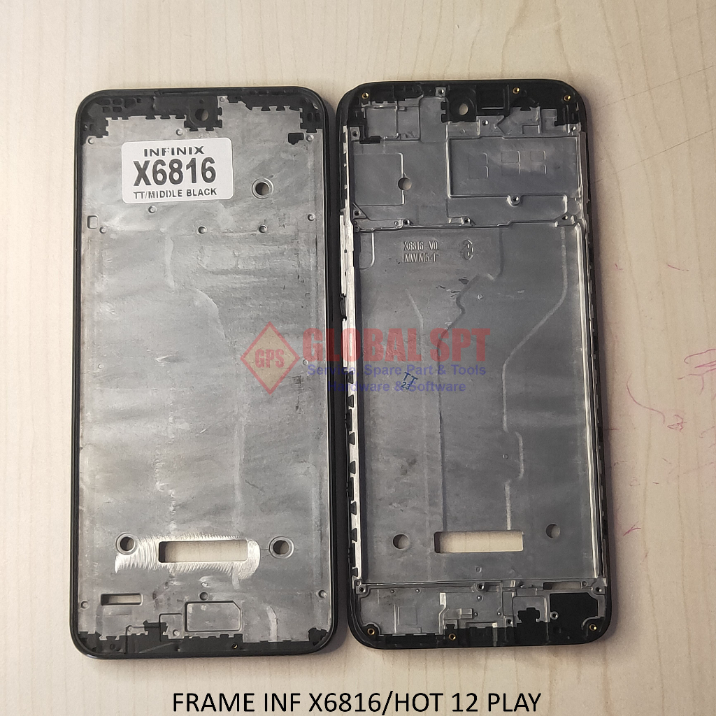 FRAME INFINIX X6816 / TULANG TENGAH HOT 12 PLAY / BEZZLE MIDDLE HOT 12PLAY