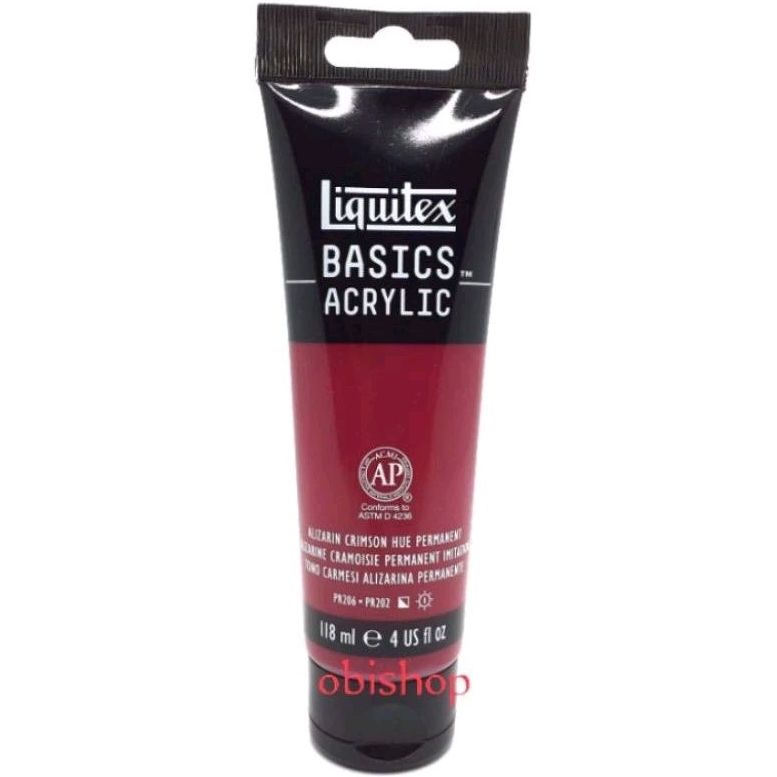 

Cat Akrilik Liquitex Basics Acrylic Colour 118 ml Alizarin Crimson Hue Permanent