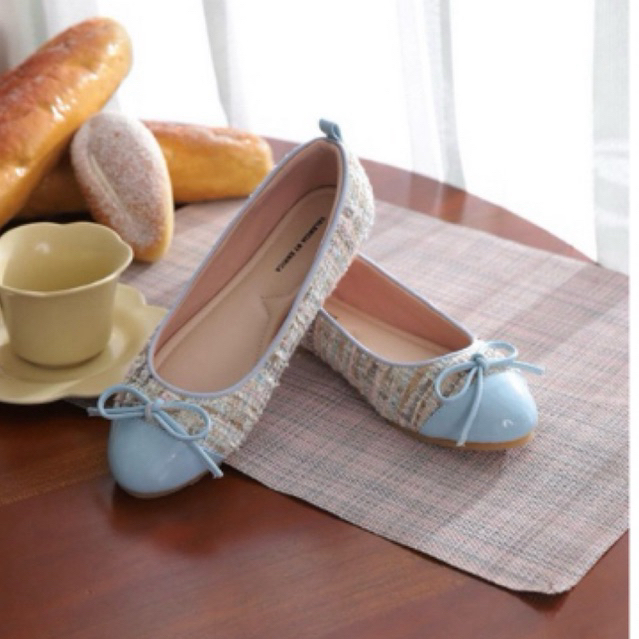 PRELOVED VBE Valencia by Enrica x michie Gabrielle Flat shoes in Blue size 37