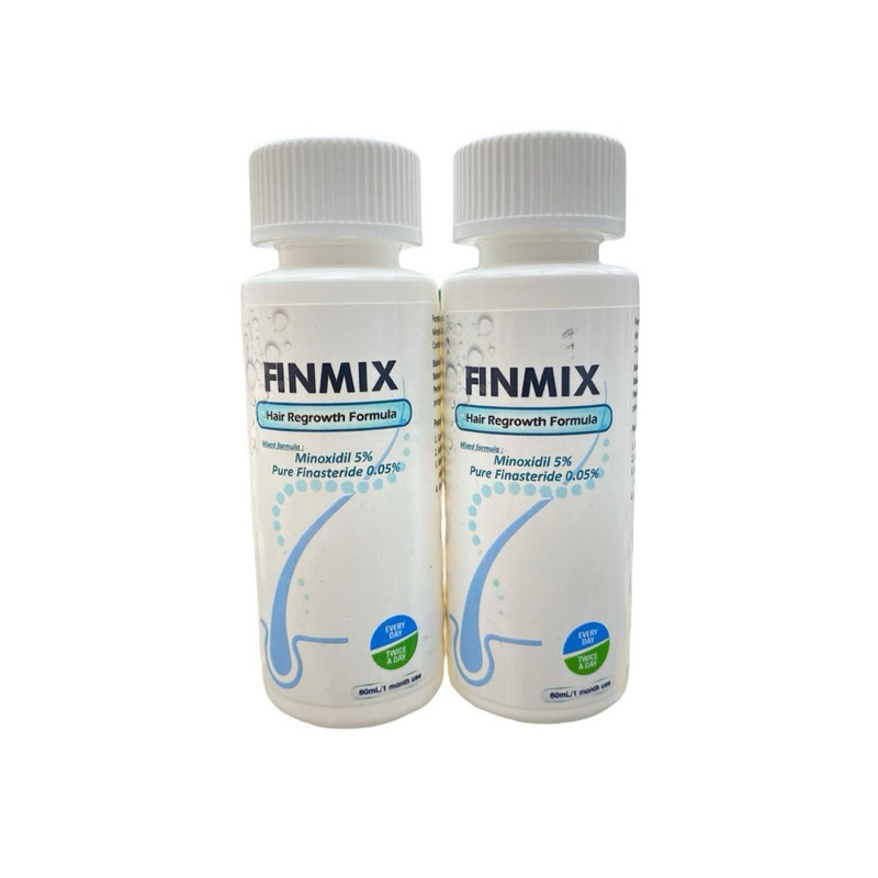 FINMIX minoxidil 5 % + Finas 0.05 % 60 ml Original USA - Penumbuh Rambut