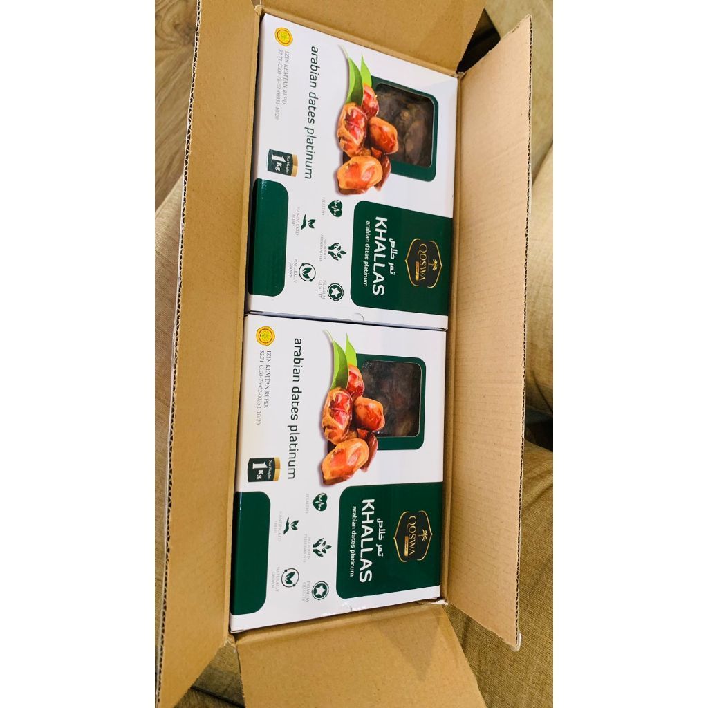 

Kurma Khalas 1 Kg Camilan Sehat Ala Timur Tengah Cocok Untuk Camilan Saat Senggang Dan Buka Puasa