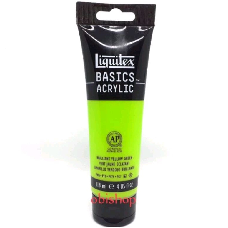 

Cat Akrilik Liquitex Basics Acrylic Colour 118 ml Brilliant Yellow Green