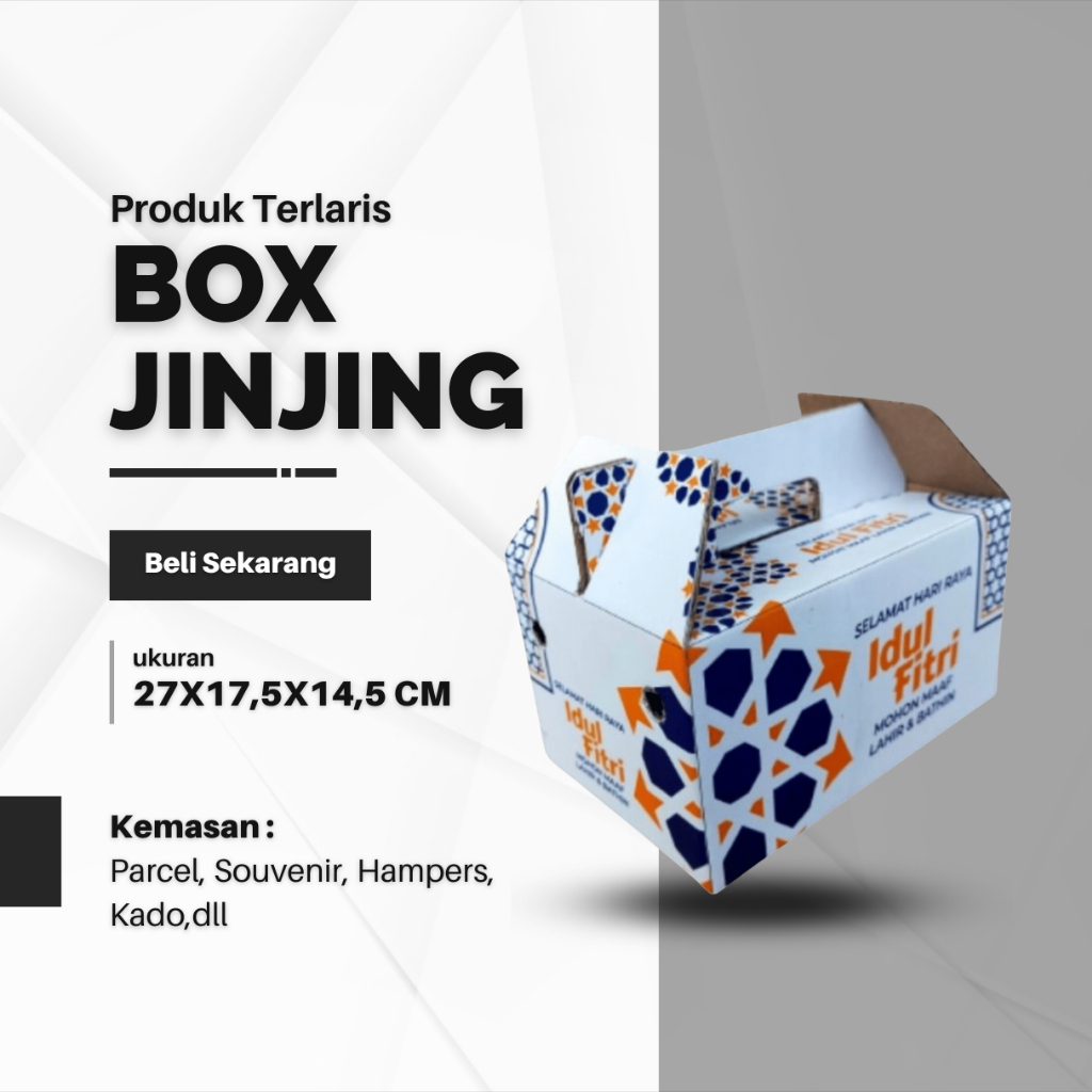 

Box_Jinjing 27x17.5x14.5 kardus_hampers/oleh oleh/kardus