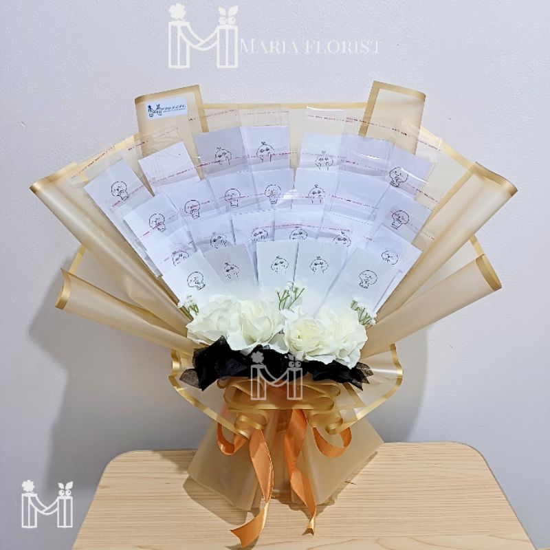 Buket Uang - Kerangka Buket Uang - Buket Bunga Uang 25 Lembar