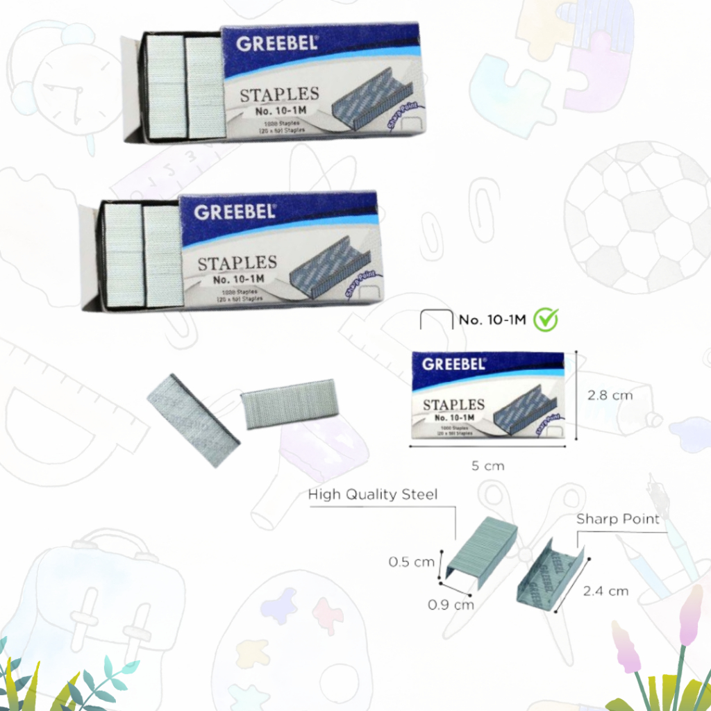 

ISI STAPLES 10-1M GREEBEL