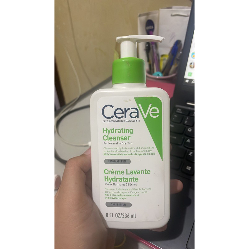 preloved cerave hydrating cleanser