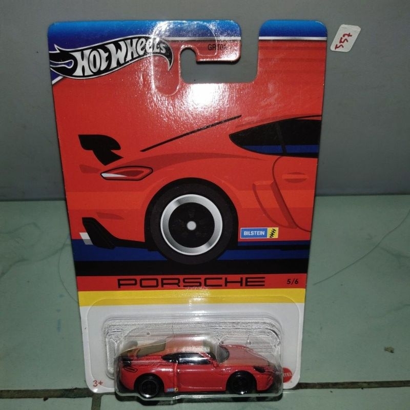 hotwheels sering Porsche TERBARU 2024(Porsche 718 Cayman GT4)  
