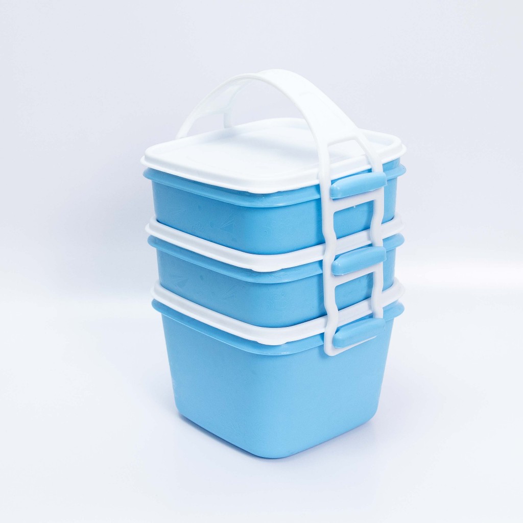 Hot Deals Rantang Takuma Susun 3 Rtgs3 Plastik Pastel