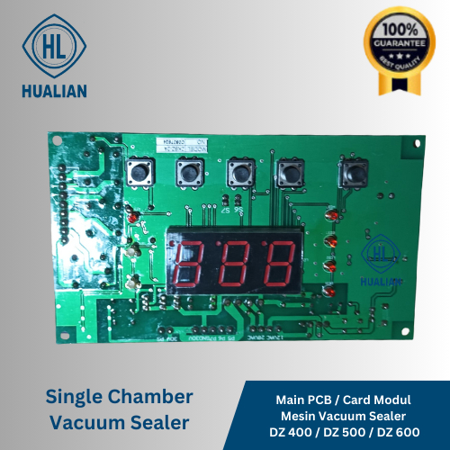 Main PCB / Card Modul Mesin Vacuum Sealer DZ 400 / DZ 500 / DZ 600