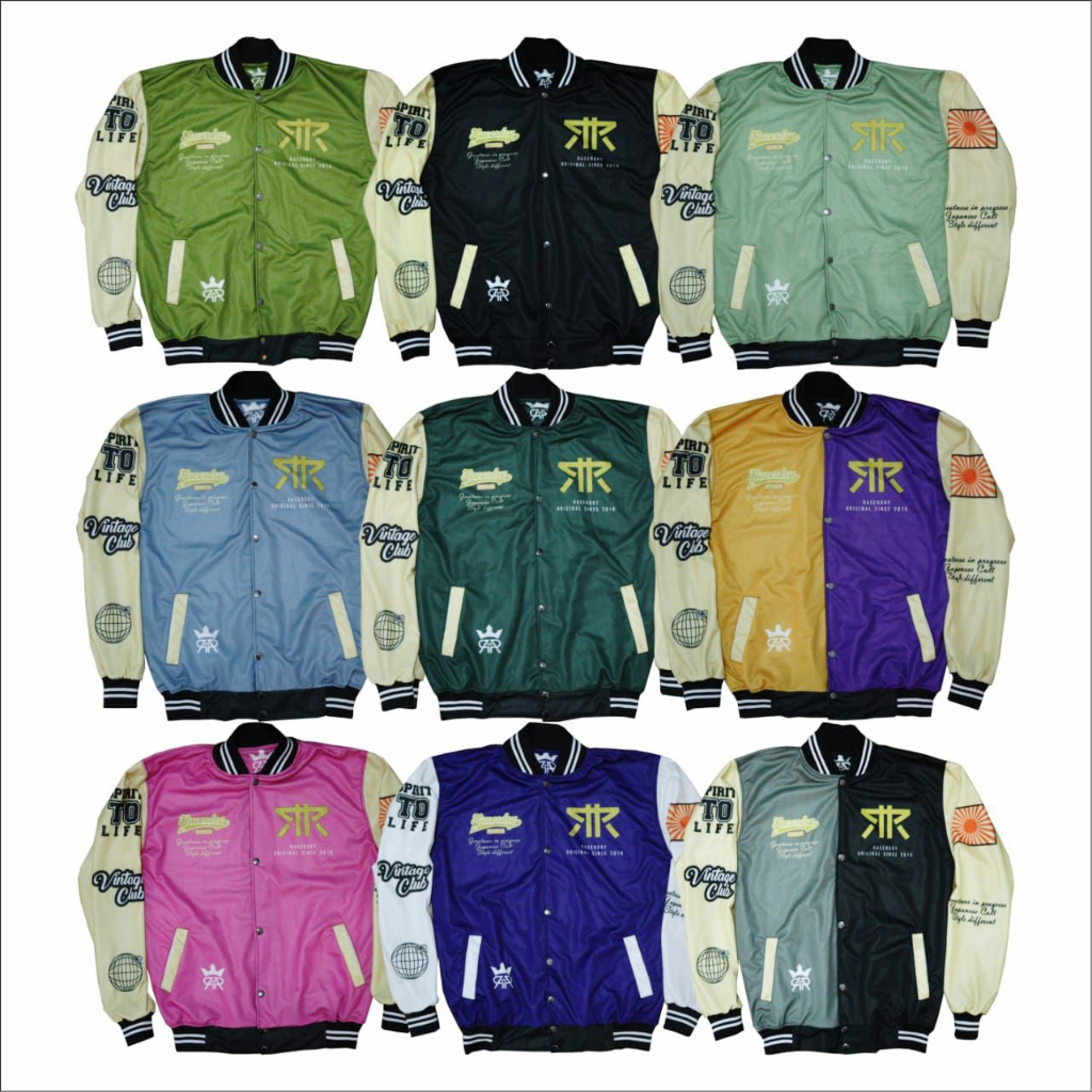 jaket pria Parsity/ Varsity keren/ varsity bisbol/ jaket bisbol/ Jaket Varsity Pria wanita/Moreese