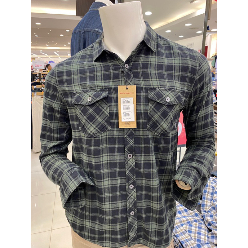 KEMEJA FlANEL WATCHOUT JEANS TERBARU