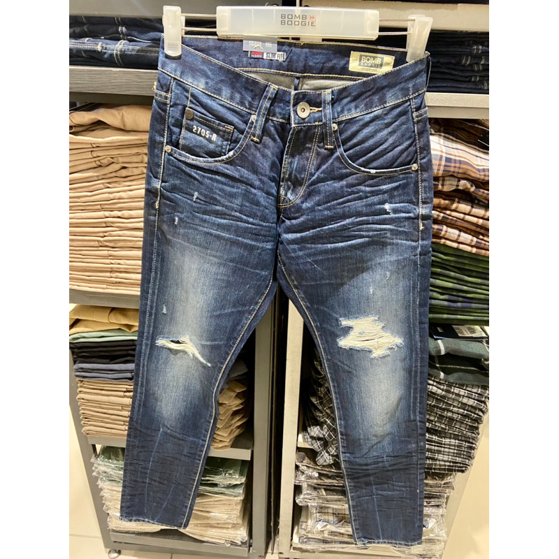 BOMBBOOGIE CELANA PANJANG SLIMFIT