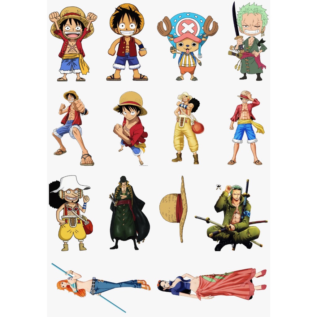 

Stiker Pack One Piece STIKER TUMBLER HP | STIKER LAPTOP UV PRINT