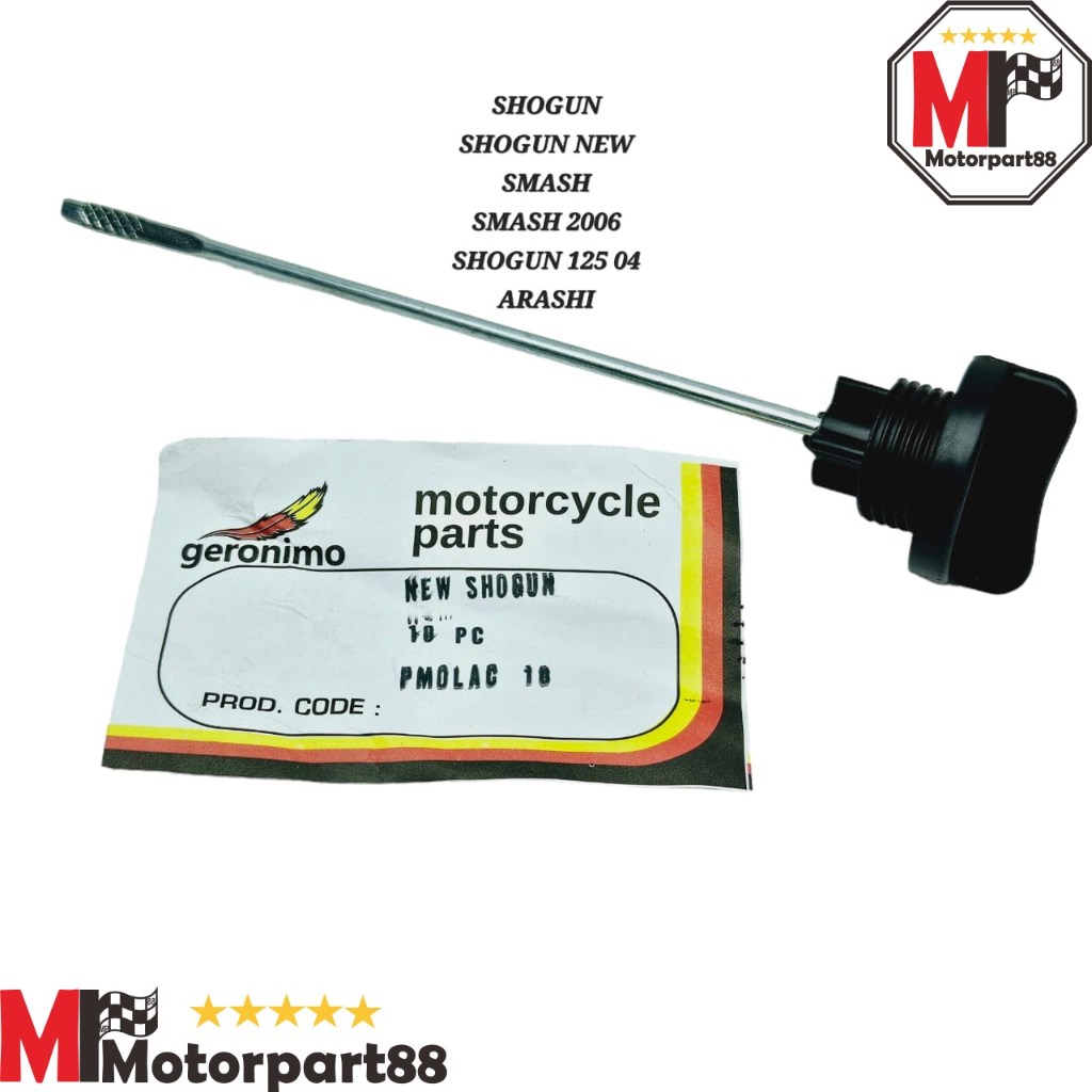 TUTUP OLI ATAS UKURAN OLI MESIN MOTOR NEW SHOGUN SMASH ARASHI SHOGUN 125