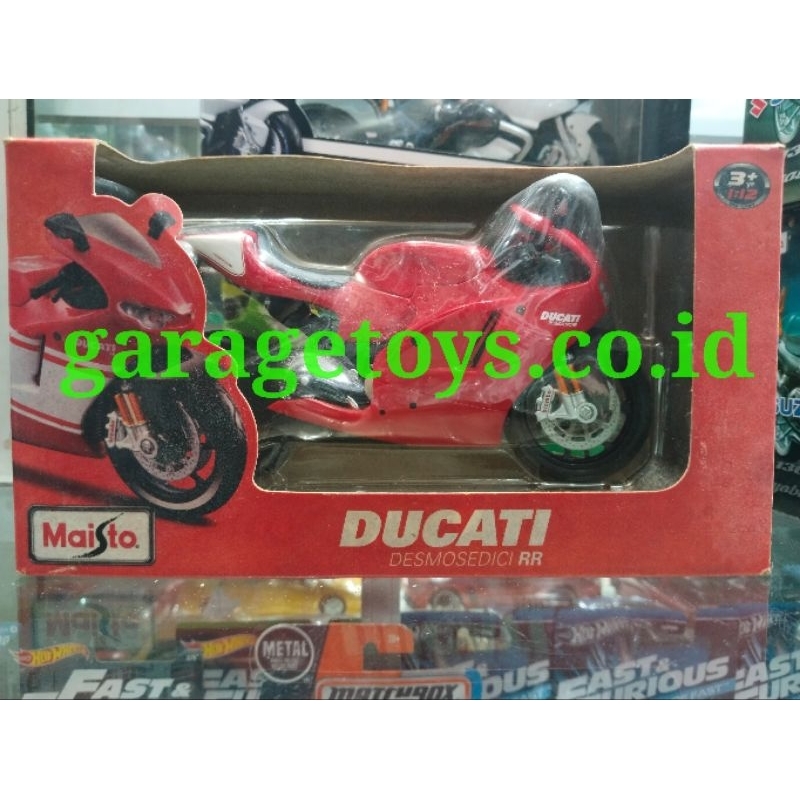Maisto 1:12 Diecast Ducati Desmosedici RR