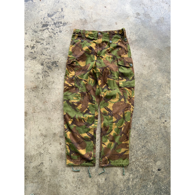 Vintage British Camo Dpm Trousers Combat Pants “Handley”
