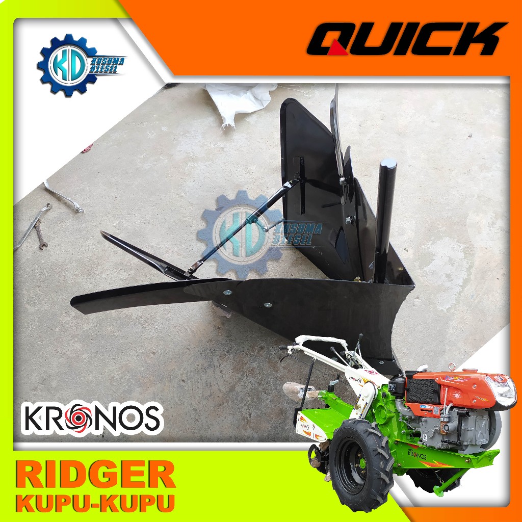 RIDGER - KRONOS - SINGKAL KUPU KUPU ROTRAY KRONOS - QUICK - ORIGINAL - IMPLEMENT - TRAKTOR ROTARY KRONOS - ZENA