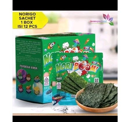 

Nori Boom original 1 karton isi 5 box (5 x 12 pcs)