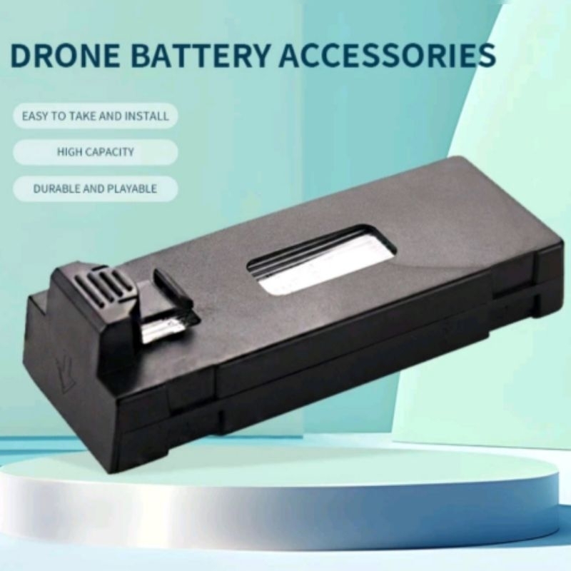 Baterai Drone H23, R108, F198, R101, S4S, S119   3.7V 1800mAh Original Battery Harga untuk 1pcs Batr